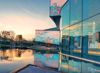 700米的世茂深港中心體驗館「標識系統(tǒng)」就是如此硬剛