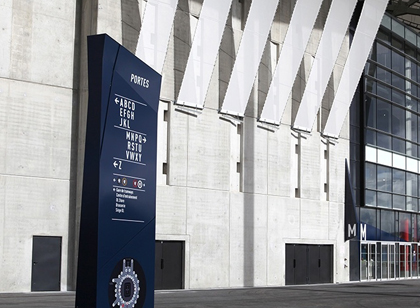 文化體育中心導(dǎo)視系統(tǒng)清晰規(guī)劃 為場館運(yùn)營提供有力支撐